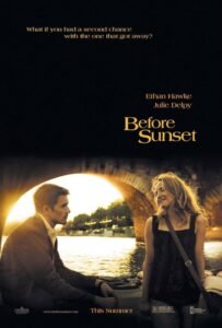 before sunset poster